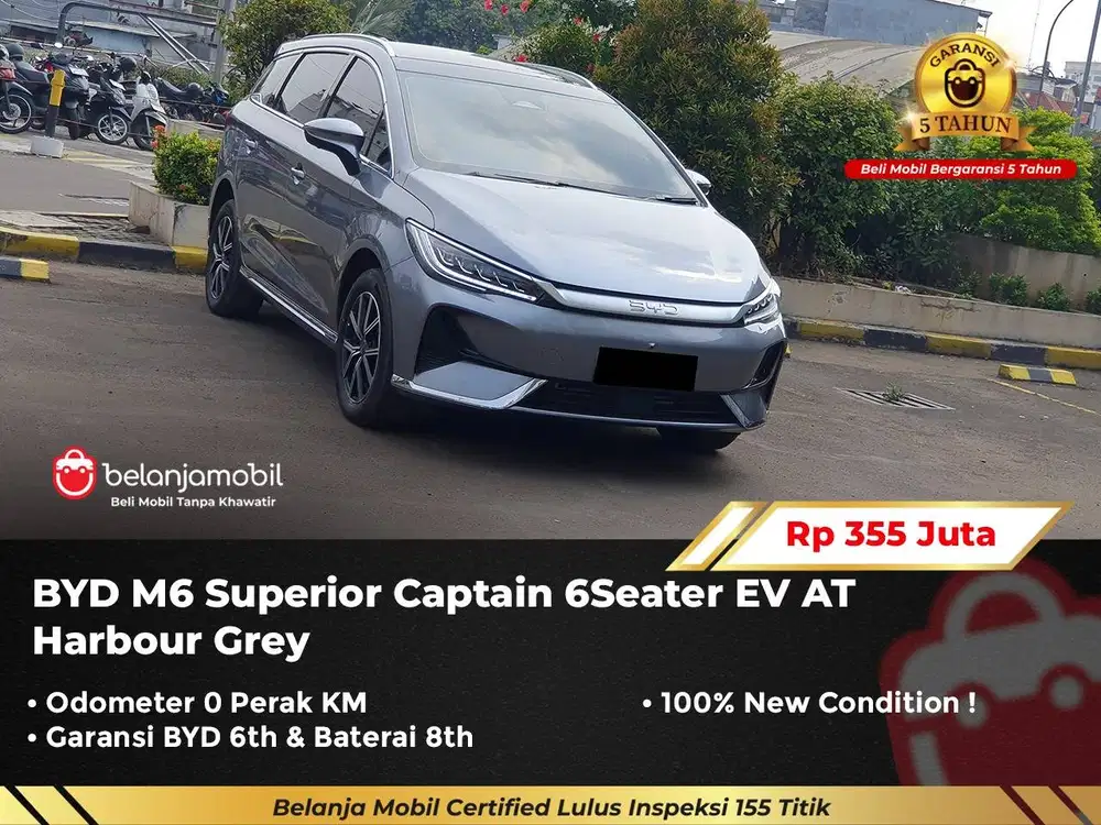 [ KM 15 ] BYD M6 M 6 Superior Captain 6Seater EV 2025/2026