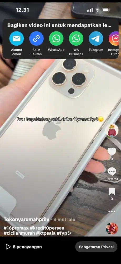 iphone 16 promax 256Gb