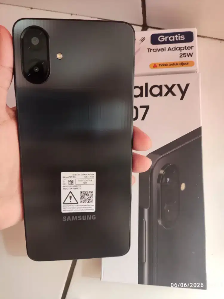 SAMSUNG GALAXY A07 6/128 (beli 15 April 2026)