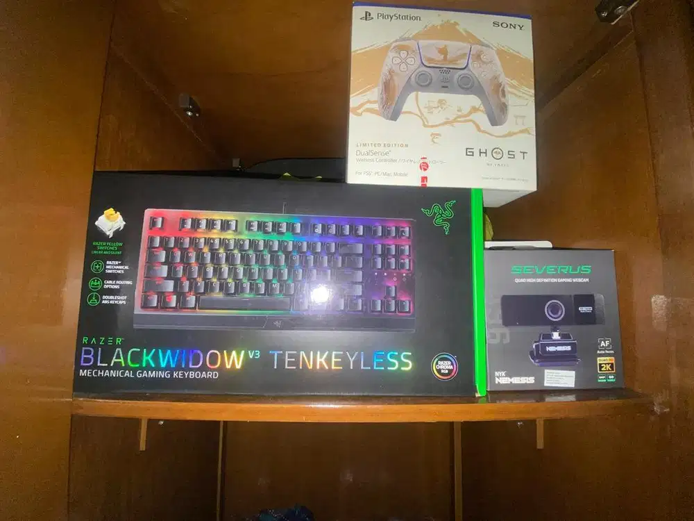 Peripheral PC Razer Mouse, Keyboard, Headset