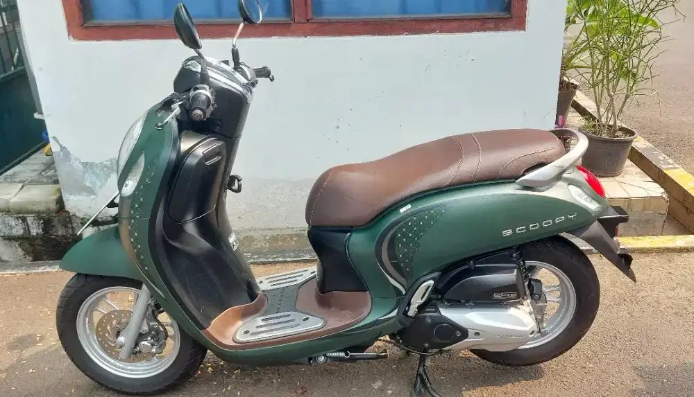 Honda Scoopy 2024 Keyless Prestige Mulus Milik Pribadi