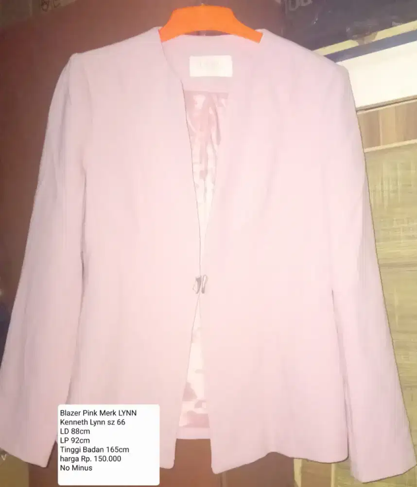 Blazer Pink Lynn Kenneth Lynn