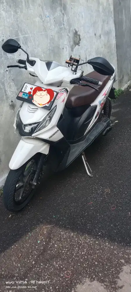 honda beat 2010 Ciracas msh mulus