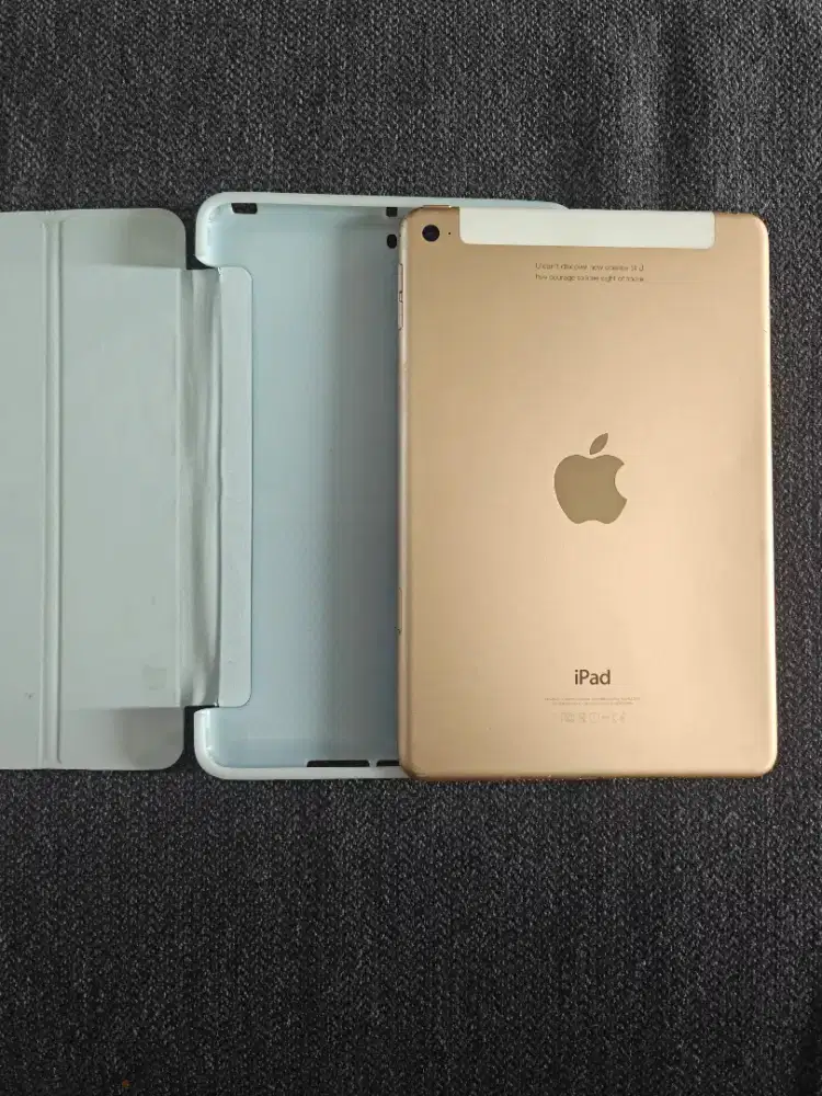 iPad Mini 4 16 gb Gold Fullset No Minus