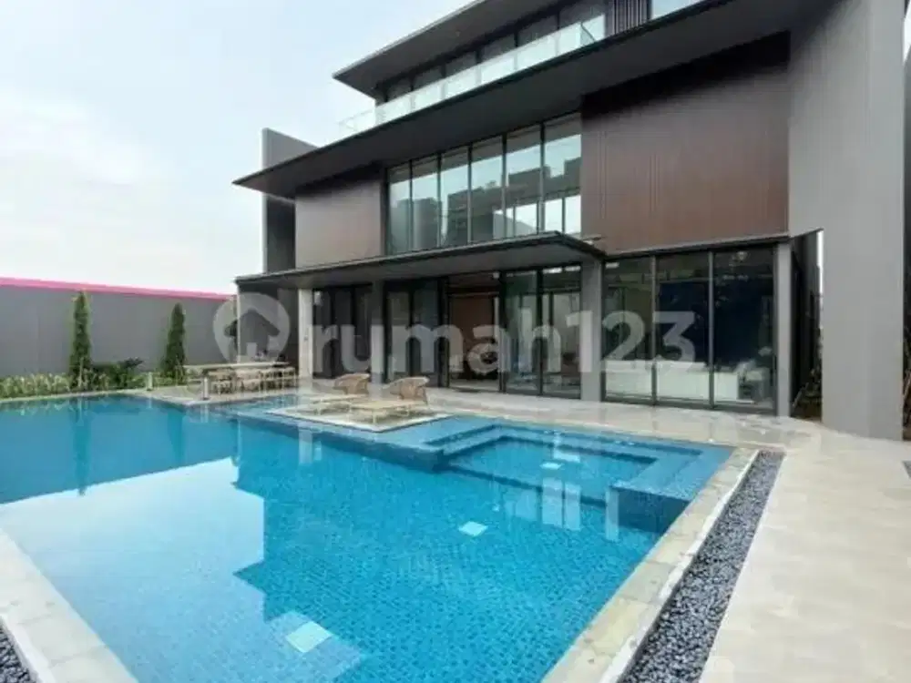 Dijual Villa Mewah River View di NavaPark BSD Island Villa Premium