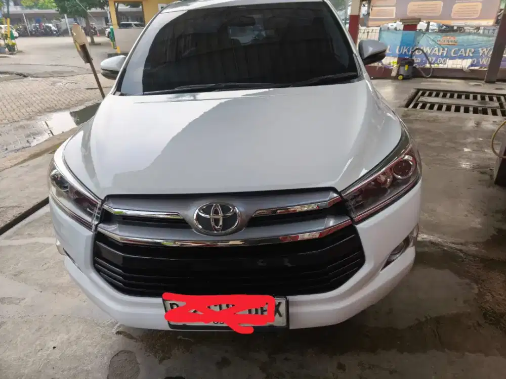 Innova diesel type V tahun 2018, KM rendah, jok full kulit