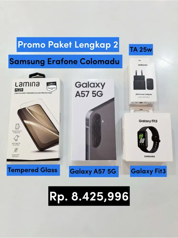 Samsung Galaxy A57 5G Baru, Promo Paket Lengkap 2