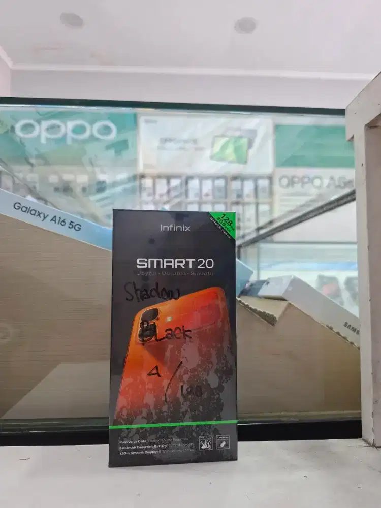 INFINIX SMART 20 4/128 NEW MURAH GARANSI RESMI