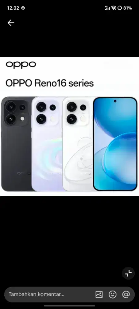 PRE ORDER RENO 16 SERIES DP CUMA 200RIBU SAJA BANYAK BENEFITNYA