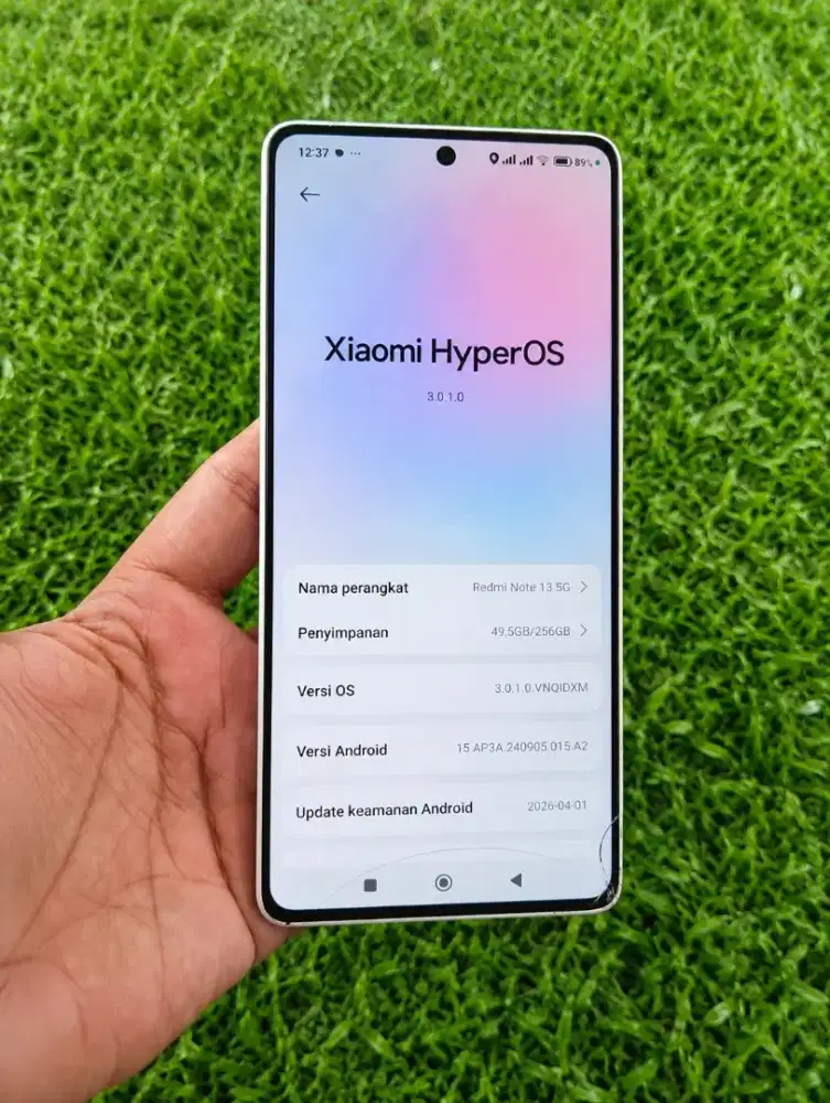 Redmi note 13 5G ran 8/256 ex garansi resmi