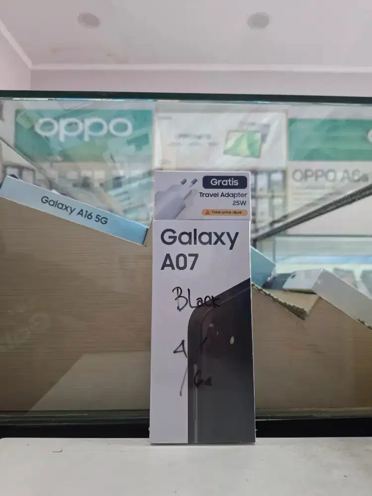 SAMSUNG A07 4/64 NEW MURAH GARANSI RESMI