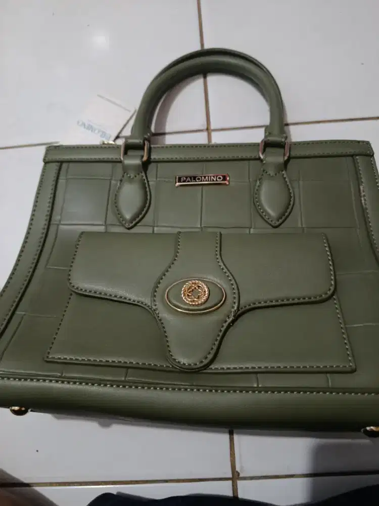 Tas wanita palomino hijau