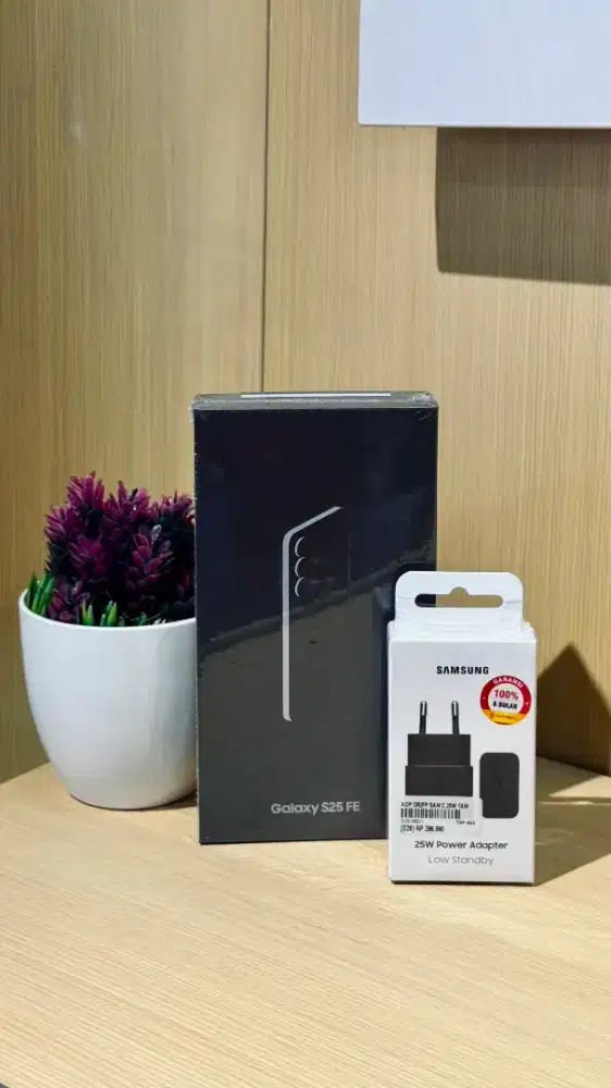 SAMSUNG S25 FE FREE ADAPTOR 25W