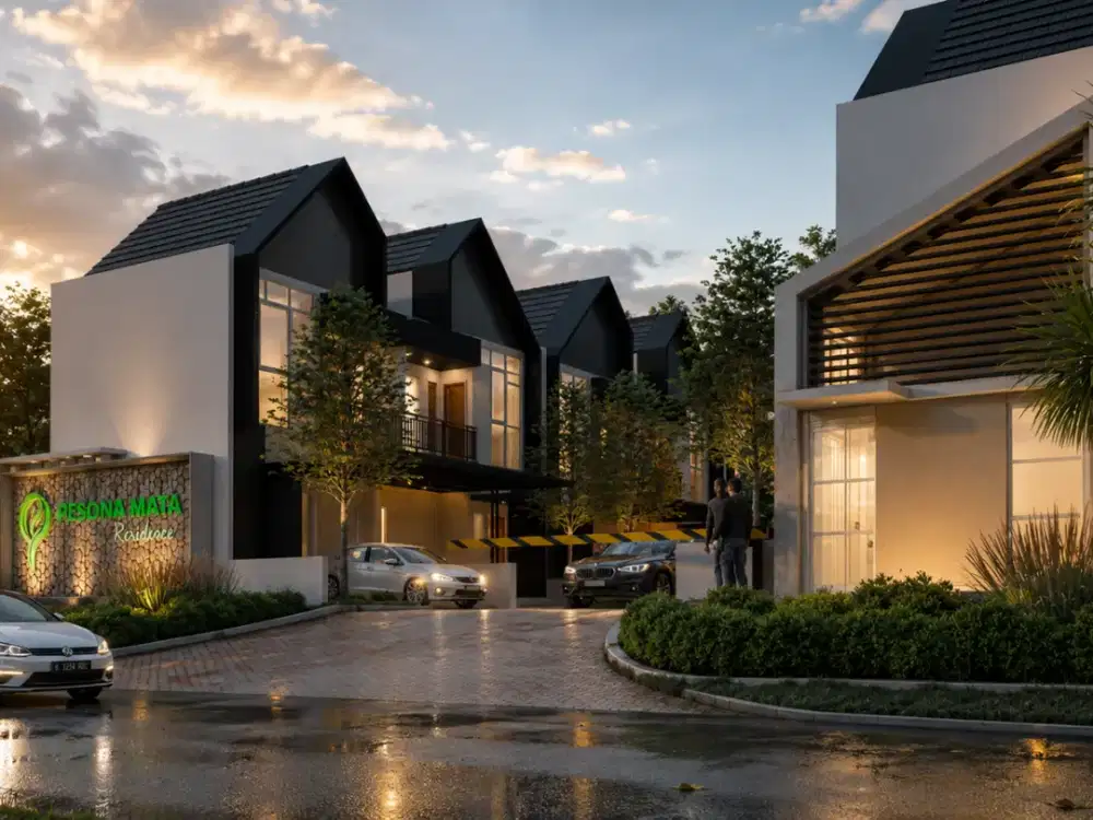 Sisa 1 Unit Terakhir Villa Eksklusif 2 lantai kota wisata batu harga 700 jutaan DP murah