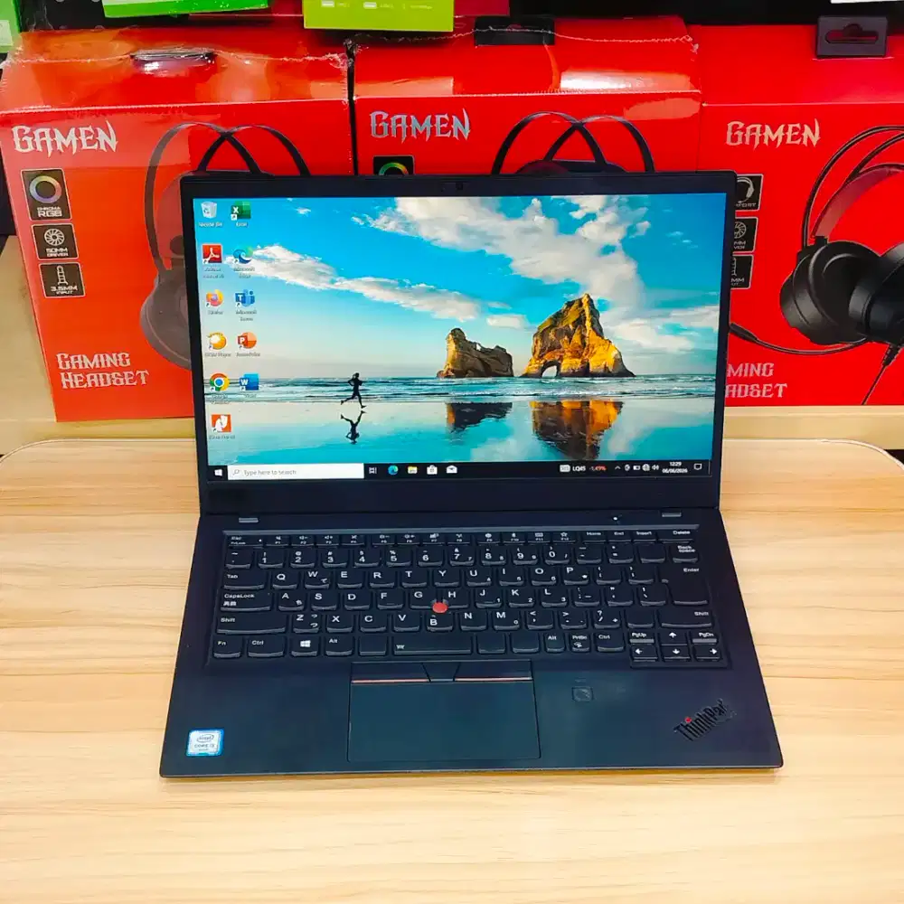 Laptop ThinkPad X1 Carbon Gen 6 5 Gen 8 RAM 8GB/128GB Murah Siap Pakai