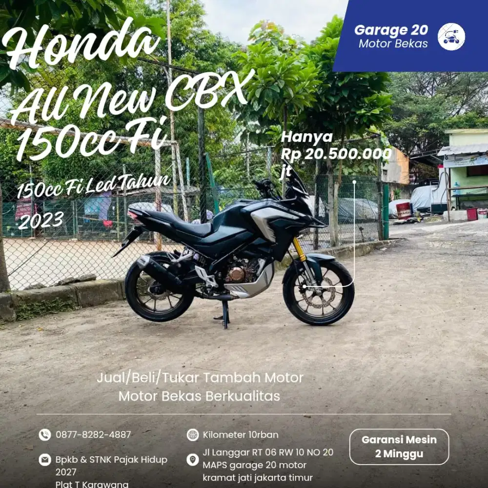 Honda All New CBX 150cc 150cc Pgm_Fi Tahun 2023