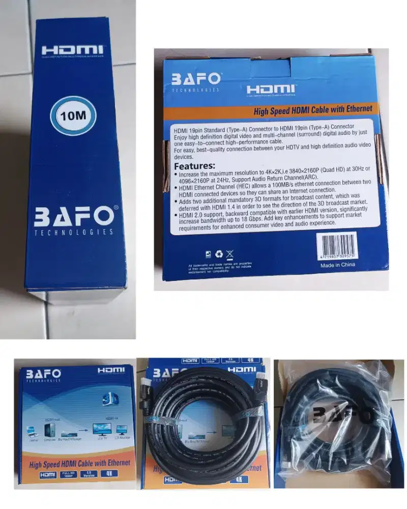 For sale kabel HDMI new