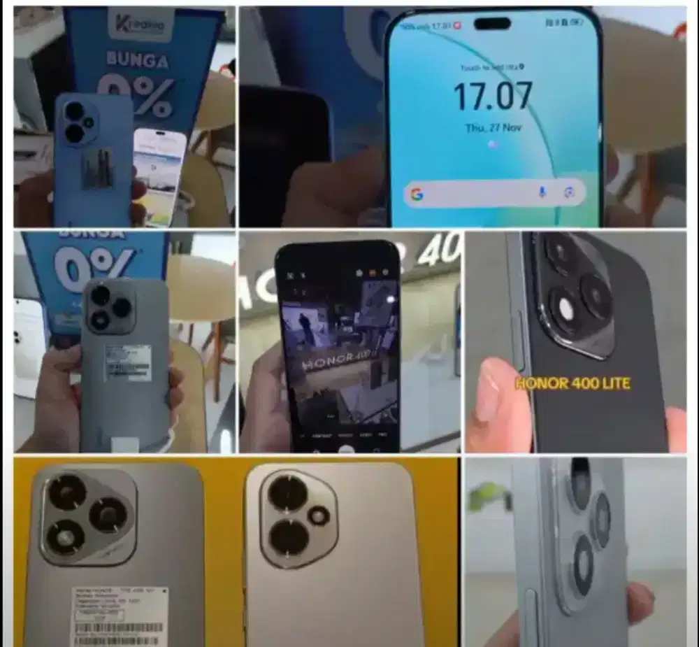 Honor smartphone 8/256GB Bisa Kredit Tanpa DP