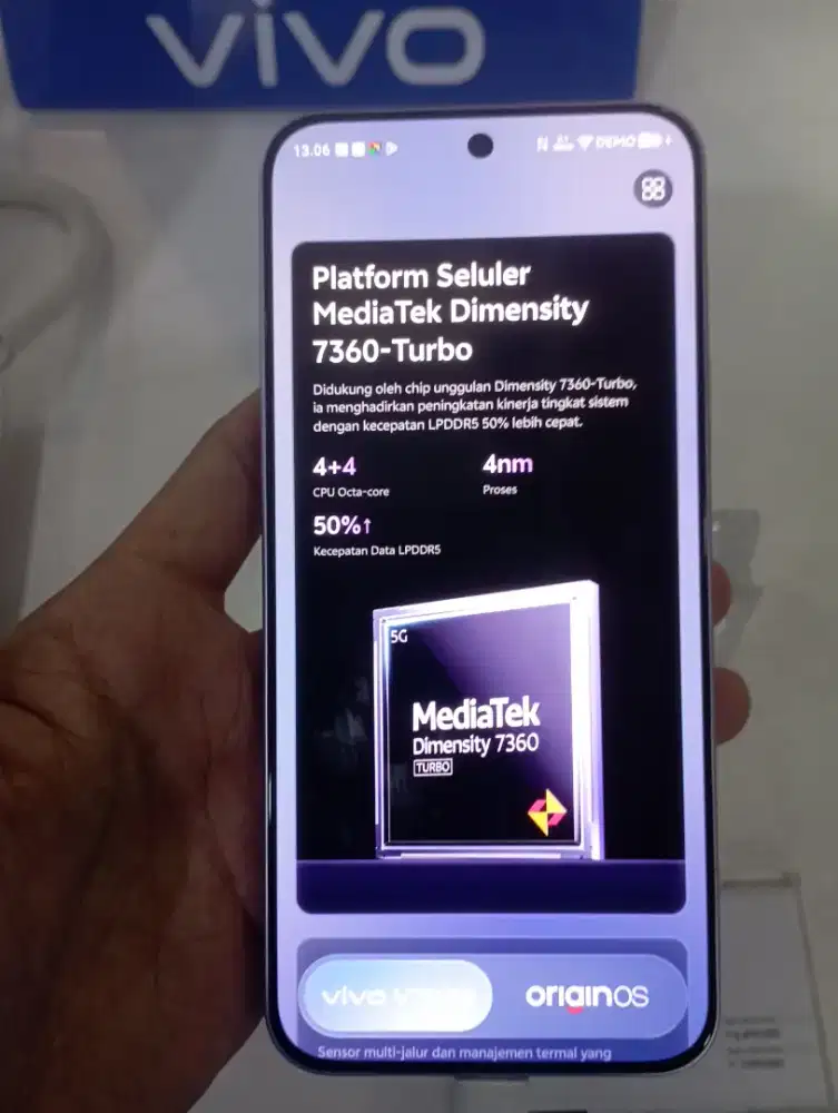 Vivo V70 FE Ram 8/256 GB Cicilan Tanpa DP