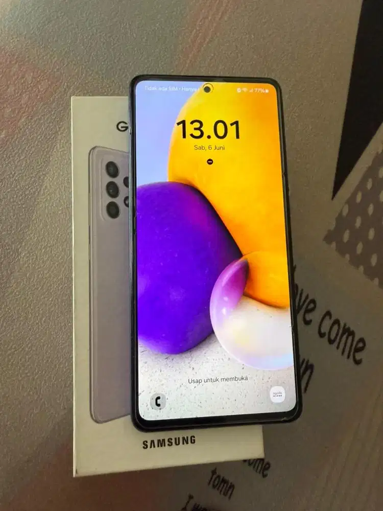 Samsung a72 purpel 8/256