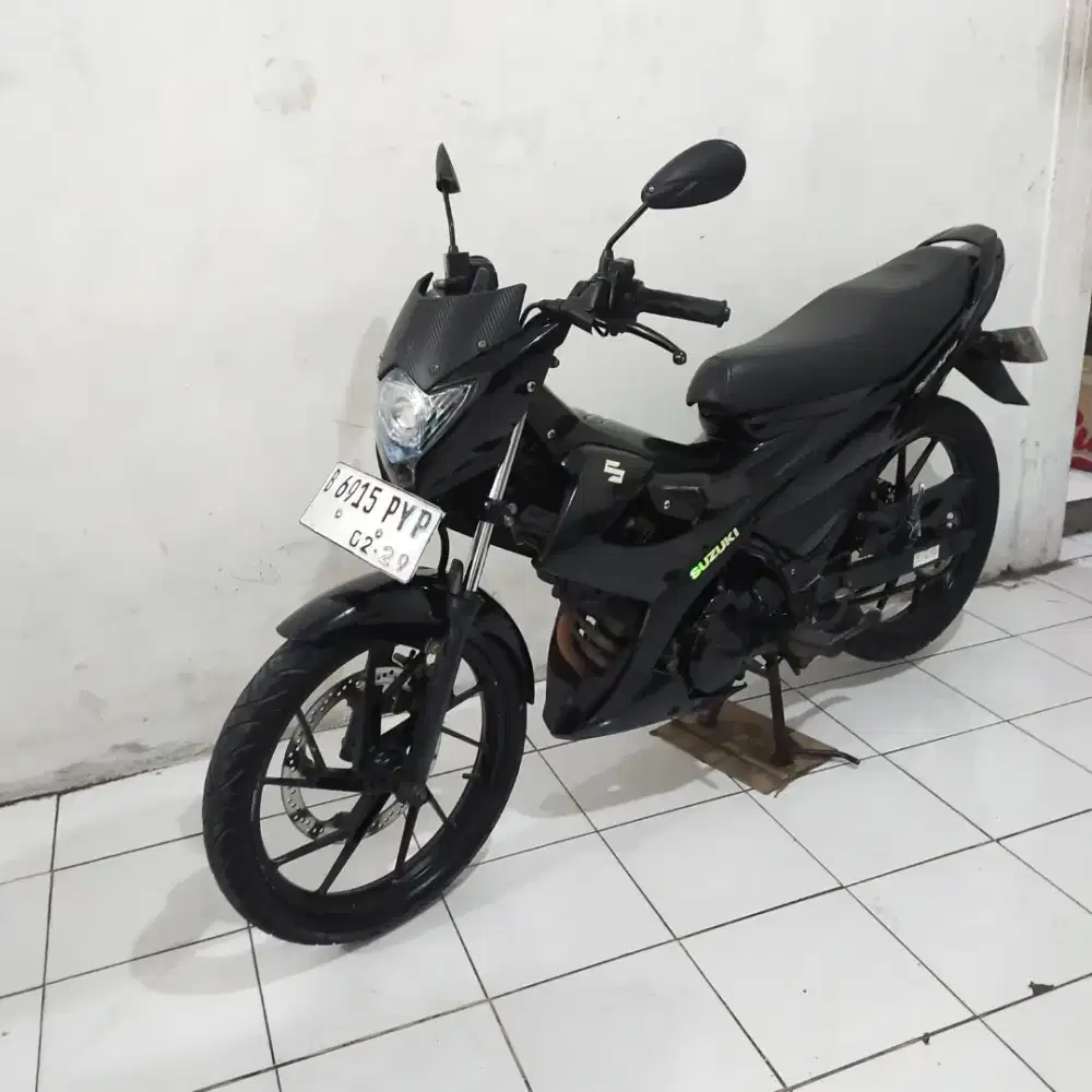 Suzuki satria Fu 2014 Lengkap Bagus Mesin Aluss