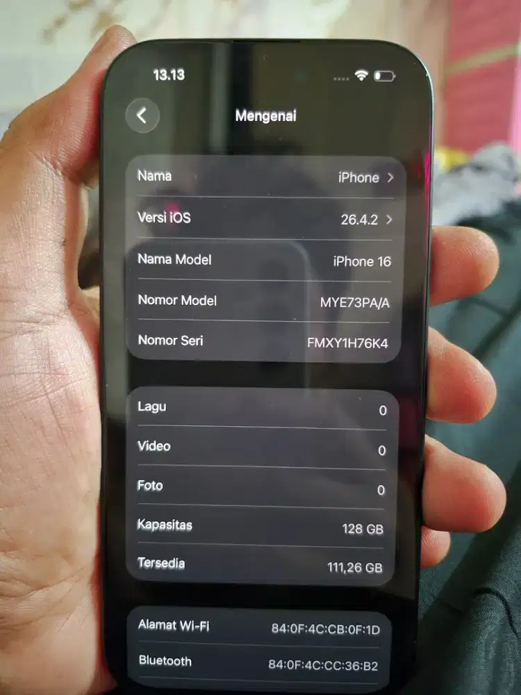 IPHONE 16 128 IBOX
