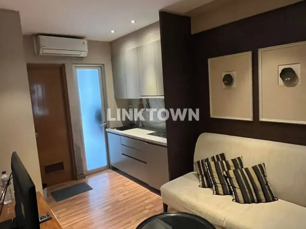 Interior Mewah Full Furnish Apartemen Type 2 Br di Gunawangsa Manyar