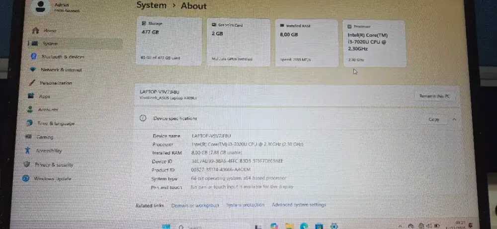Jual laptop asus