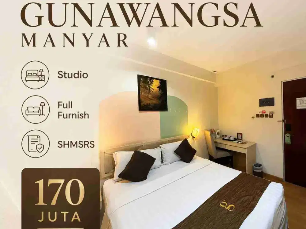 JARANG ADA‼️Apartemen Gunawangsa Manyar