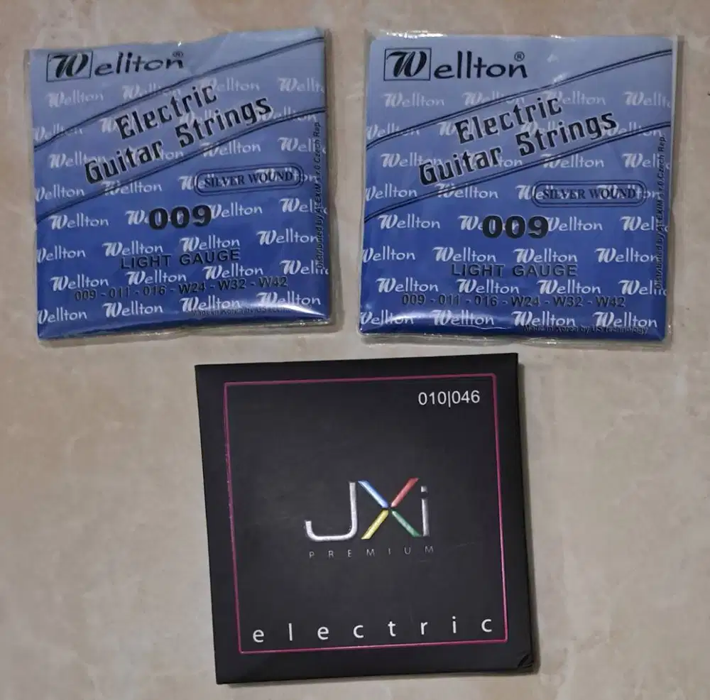 3 Set Senar Gitar Elektrik KW