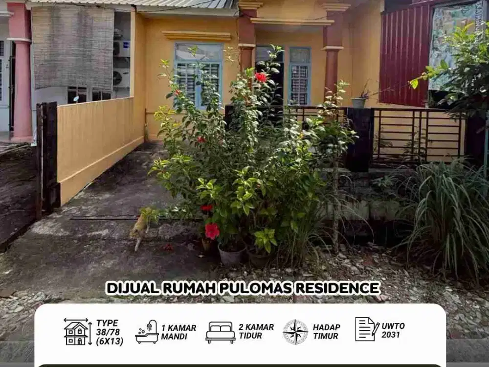 Dijual pulomas residence batam center