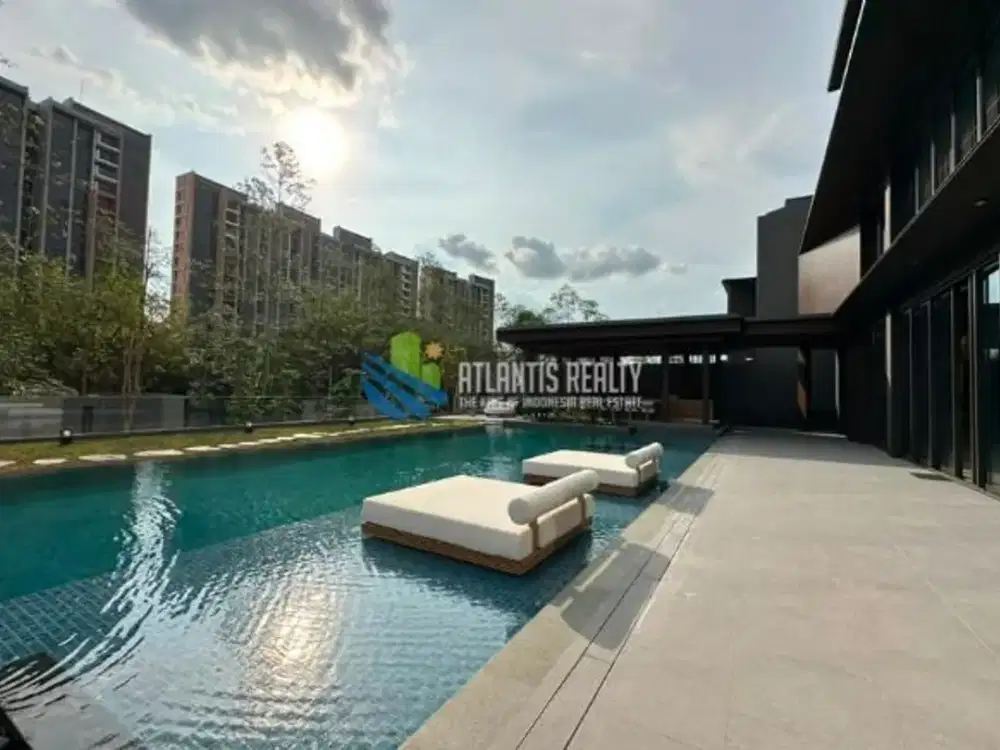 Dijual Island Villa Signature NavaPark BSD Lift Pribadi