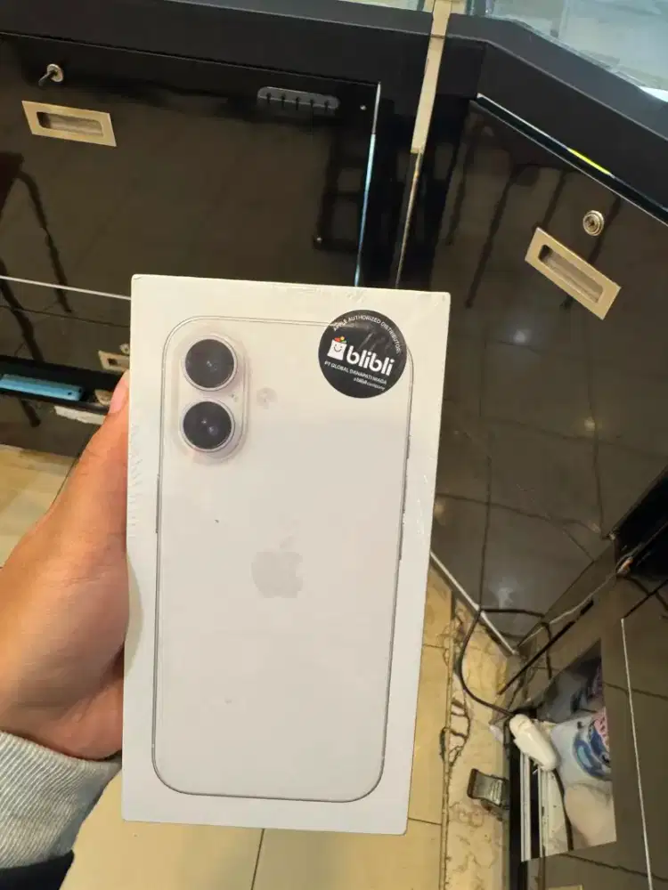 iPhone 16 128GB White New Garansi iBox SEGEL