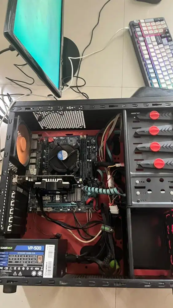 PC Gaming i5 Gen 2 + R7 250 + Monitor Samsung Fullset Siap Pakai