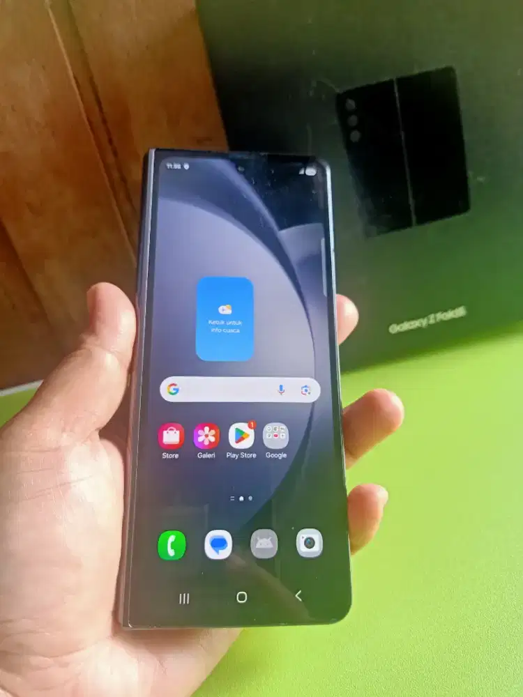 Samsung Z Fold5 Ram 12Gb/512Gb lengkap