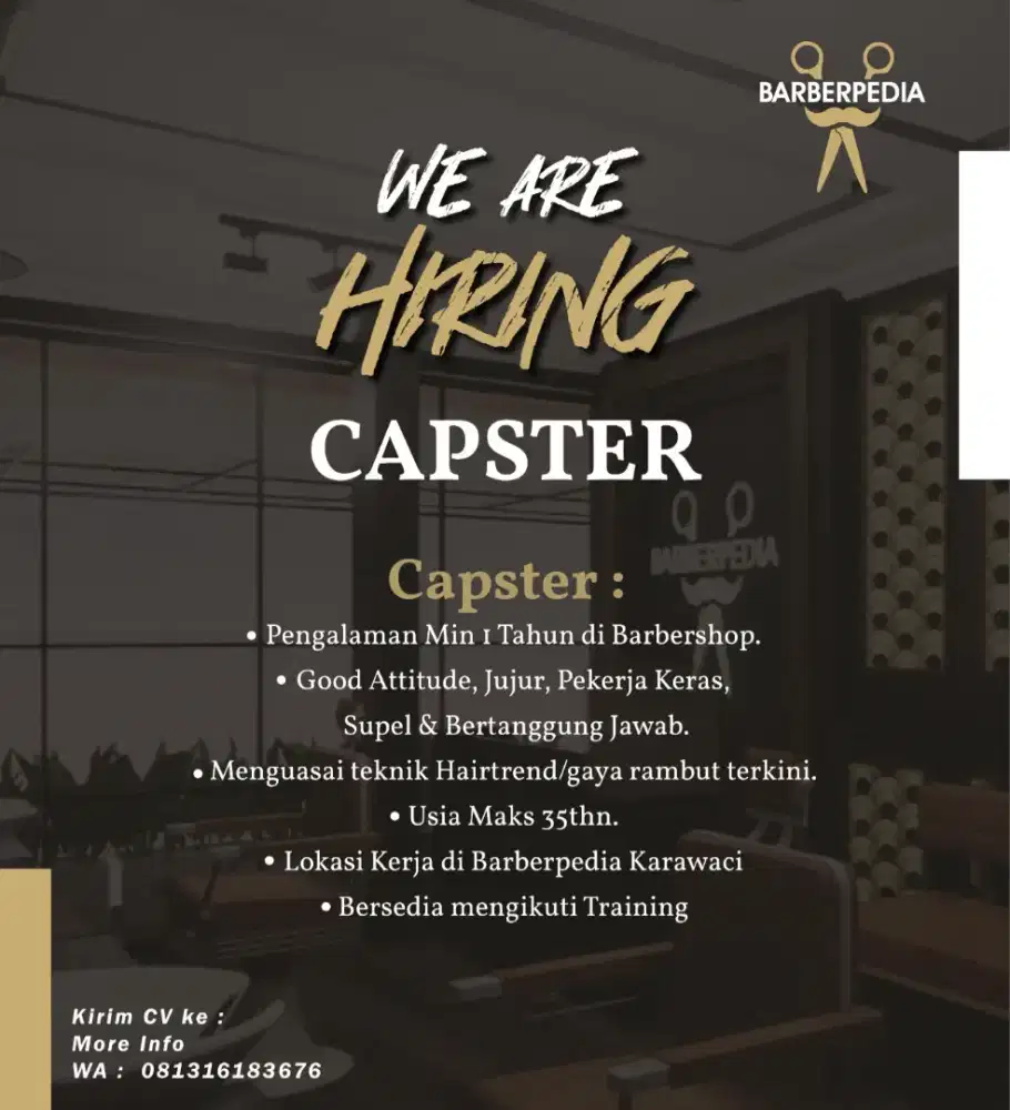 Dibutukan segera!