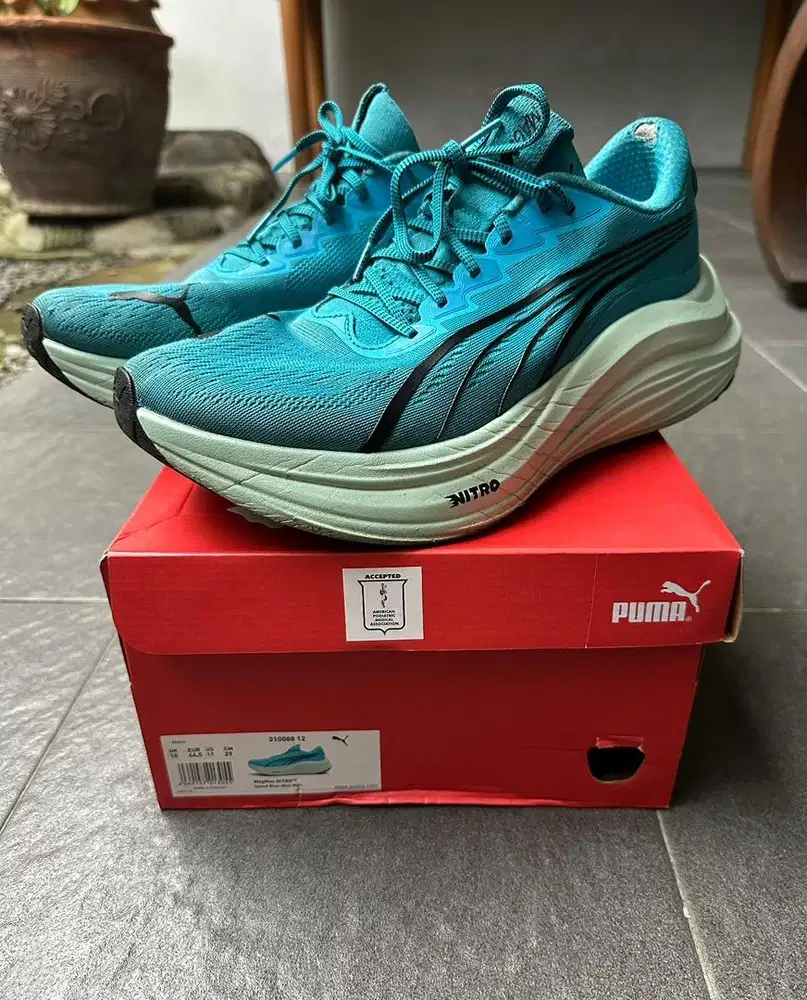 Puma Magmax Nitro Speed Blue Size 44.5 Fullset