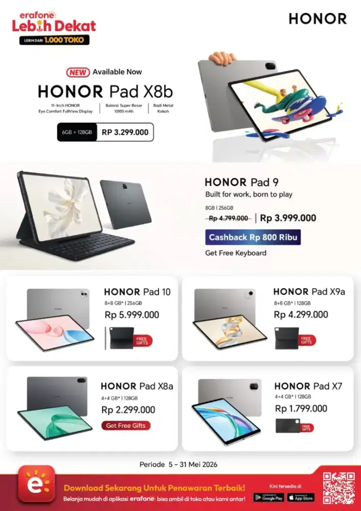 Cicilan pad honor