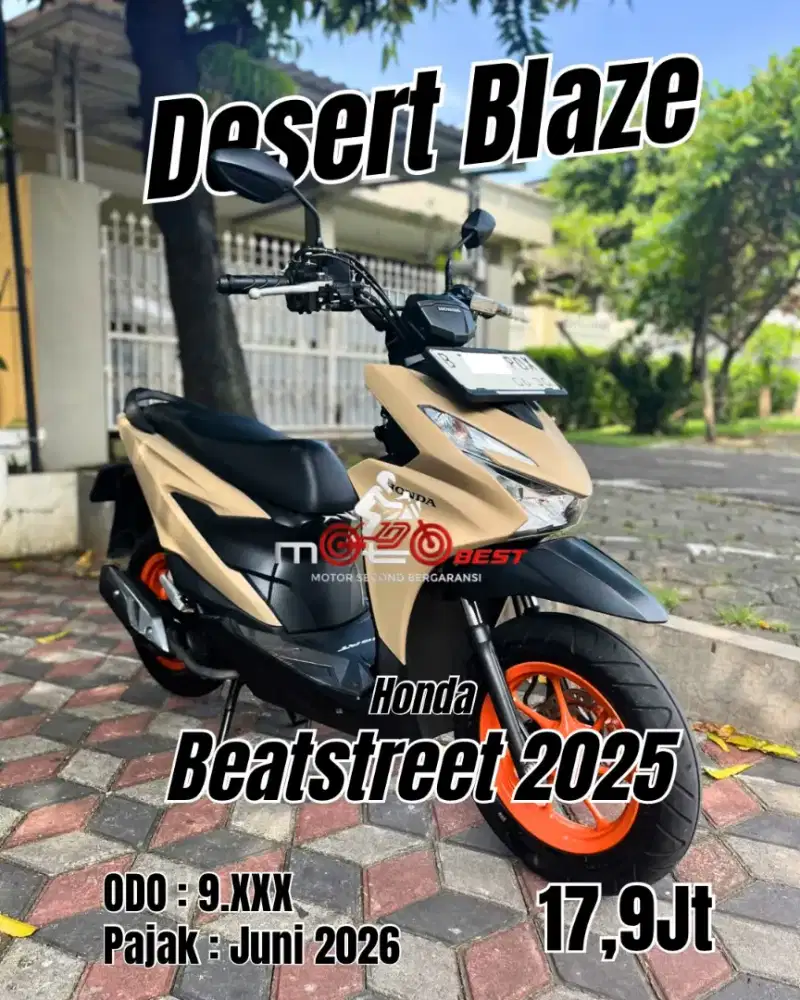 Cash Only Beat Street 110cc 2025