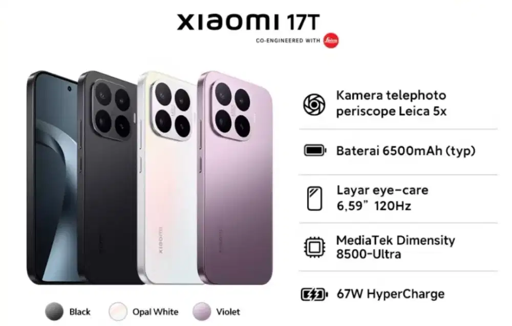 XIAOMI 17T 12/256