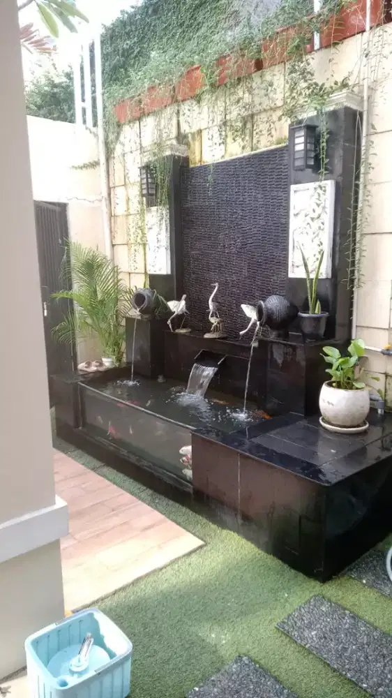 Jasa bikin kolam dan taman