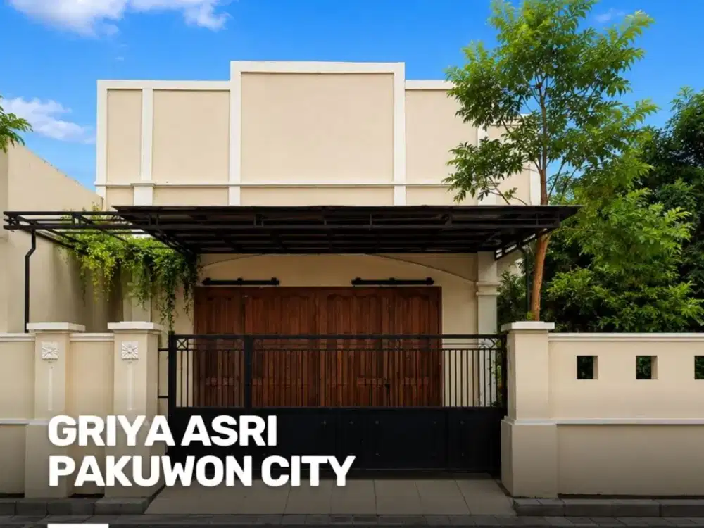 Rumah Griya Asri Pakuwon City  STRATEGIS MURAH HITUNG TANAH