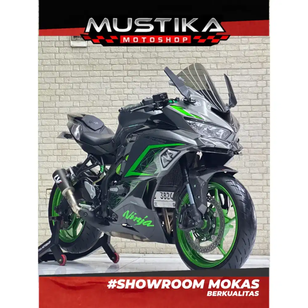 Odo 6rb Iatimewa!!Kawasaki ZX25R 2023 Full Modif Plat Jatim-Mustika