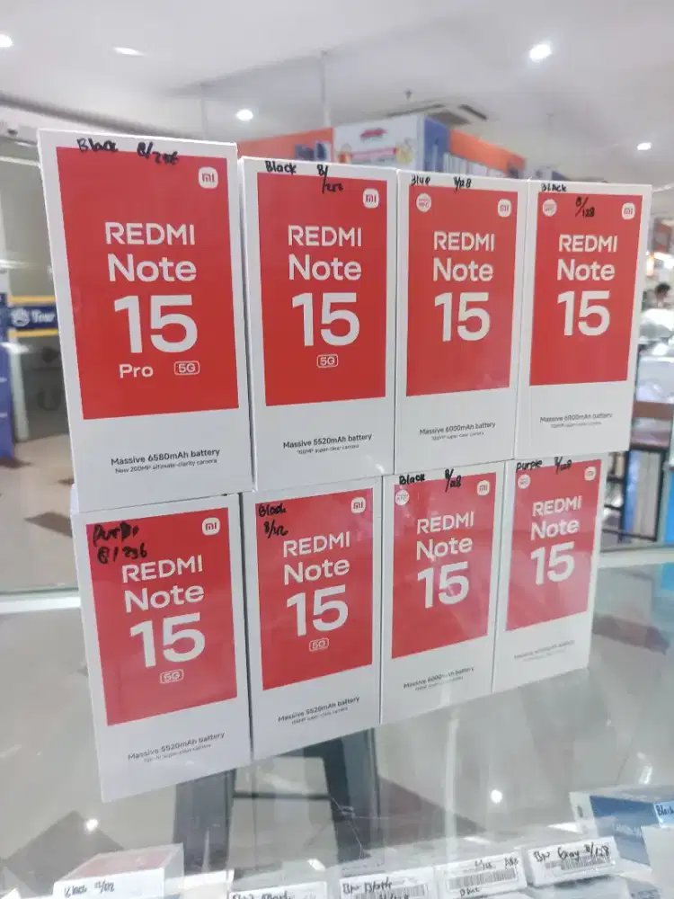 Redmi note 15 pro 5G new murah