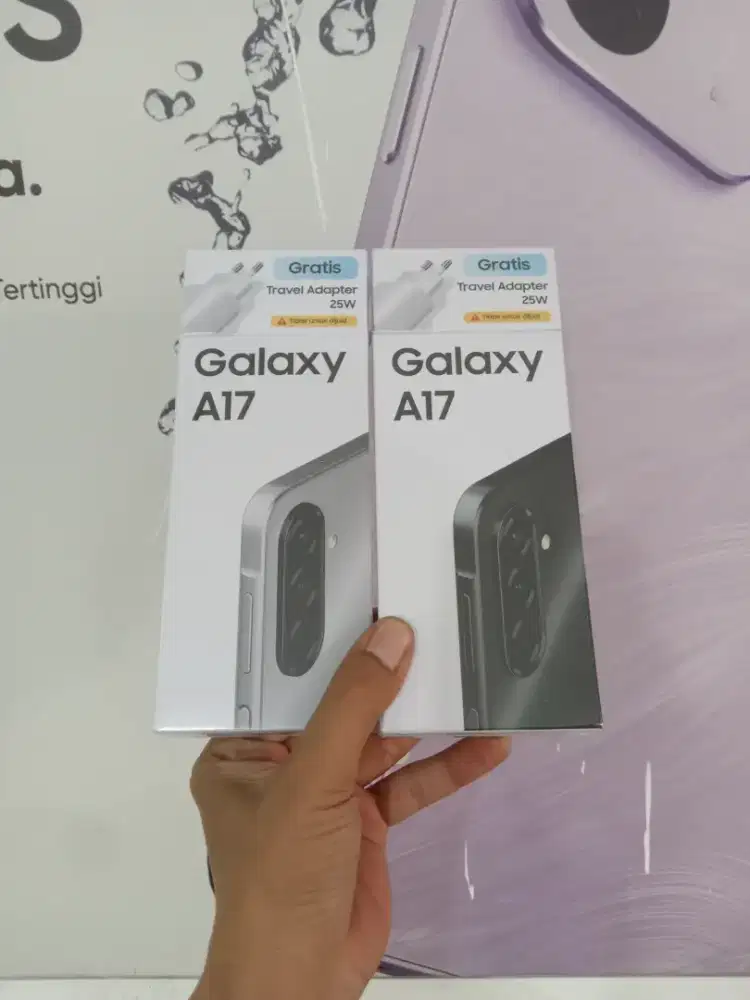 [ Fast respon WA ] Samsung Galaxy A17 8/256 Garansi resmi SEIN 1thn