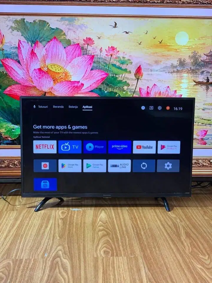 TV LED ANDROID TV DIGITAL 32 Panasonic normal bergaransi