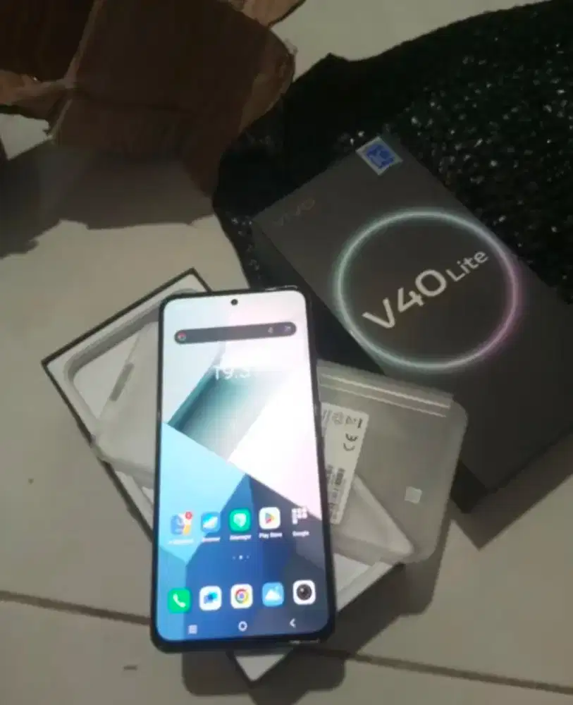 Vivo v40 lite baru buka 1 minggu