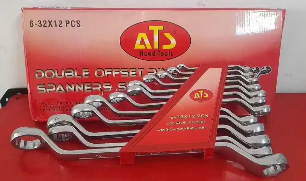 Kunci ring ring set ATS 6-22 8pcs