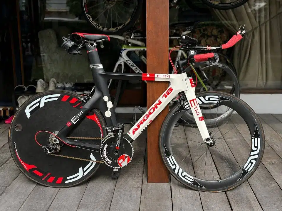 Argon 18 E-114 Carbon TT Triathlon Bike - 2015