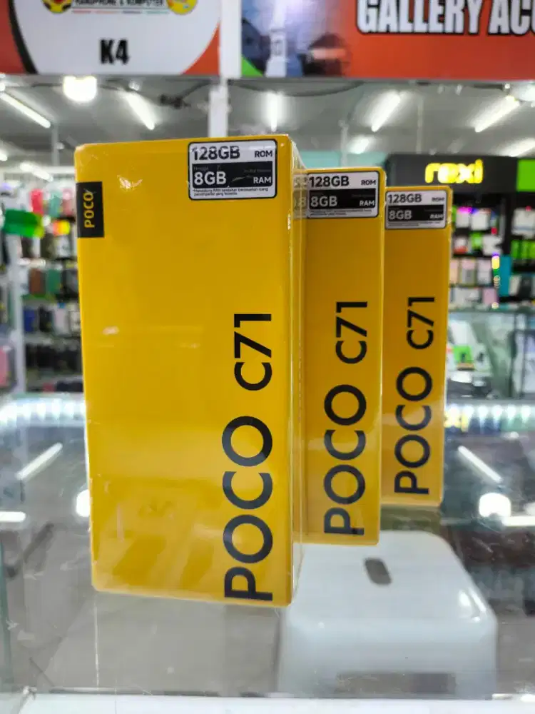 Poco C71 4/128gb New Garansi Resmi